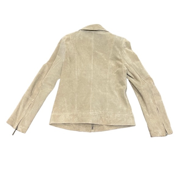 Nuage light grey/beige leather jacket - Picture 2 of 8